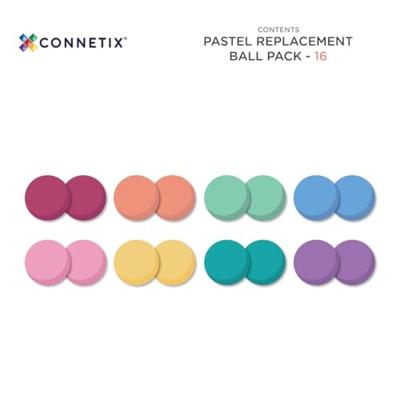 Connetix Ball Run Ballen Pastel 16 stuks