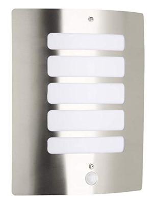 TODD-Outdoor Wandlamp met Detector H29 cm Briljant Zilver - thumbnail