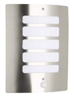 Brilliant Todd 47698/82 Buitenlamp met bewegingsmelder (wand) E27 60 W RVS - thumbnail