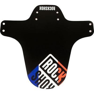 ROCKSHOX spatlap, voorwiel "fender" clip-on fender rs black/france flag