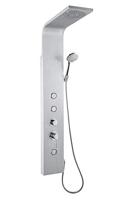 Douchepaneel Sapho Tusa 140 cm met mengkraan Aluminium Sapho - thumbnail