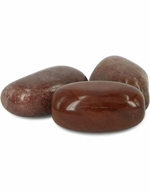 Aventurijn Rood Trommelstenen 150 Gram Ongeveer Vier Stuks