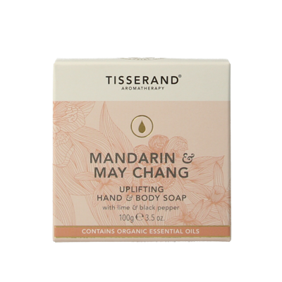 Tisserand Zeep mandarijn & may chang 100 Gram