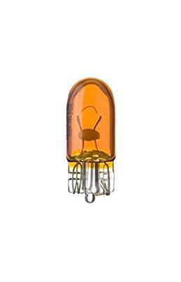 SPAHN steeklamp van glas glass base lamps 12v 5w yellow w2,1x9,5d