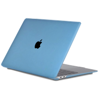 Lunso MacBook Pro 16 inch (2019) cover hoes - case - Sand Light Blue - thumbnail