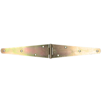 pgb-Europe FG | Dubbele staartscharnier 250x2,5x50 ZnG FG03040022505 - thumbnail