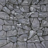 Walimex Pro Motiefstof achtergrond (3x6 m) Stones - thumbnail