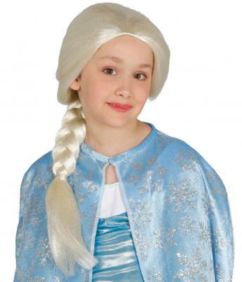 Pruik Elza Frozen kind