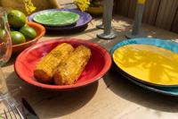 Studio Tavola Ontbijtborden / Dessertborden Sunny Summer ø 19 cm - 6 stuks - thumbnail