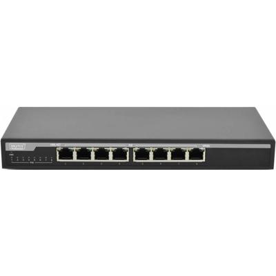 Digitus DN-95340 DN-95340 Netwerk switch 8 poorten 1 GBit/s PoE-functie