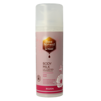 Traay Bee Honest Bodymilk rozen 150 Milliliter - thumbnail