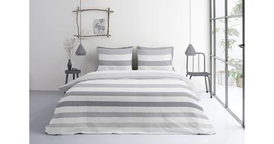 Byrklund Dekbedovertrek Otterup - 140x220 - Wit - 100% Katoen