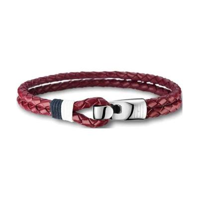 Tommy Hilfiger 2700672 Leer 24 cm Heren armband