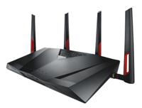 ASUS DSL-AC88U AC3100 Wi-Fi Gigabit Modem Router, tot 18x snelheid dan VDSL2, USB 3.0 voor LTE/3G-aansluiting, mediaserver voor (BT Infinity, YouView, TalkTalk, EE en Plusnet Fibre) - zwart - thumbnail