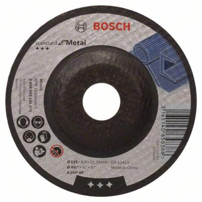 Bosch Accessories 2608603181 2608603181 Afbraamschijf gebogen 115 mm 1 stuk(s) Staal Bosch Accessories 2608603181 2608603181 Afbraamschijf gebogen 115 mm 1 stuk(s) Staal