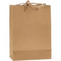 Geschenktas mini kraftpapier - thumbnail