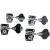 Fazley 10548 4-in-line stemmechanieken voor basgitaar chrome - thumbnail
