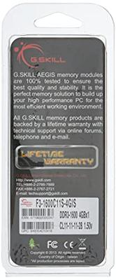 G.Skill 4 GB DDR3-1600 werkgeheugen