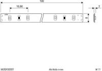 EVN EVN Lichttechnik SB2024302827 LED-strip Energielabel: D (A - G) Met open kabeleinde 24 V 5 m Warmwit 1 stuk(s) - thumbnail
