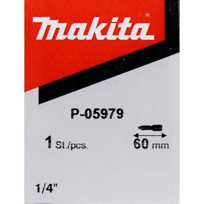 Makita Accessoires Bithouder 1/4"60mm - P-05979