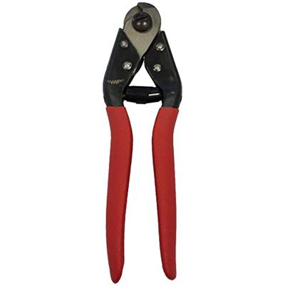 VWP kabelkniptang zwart/rood