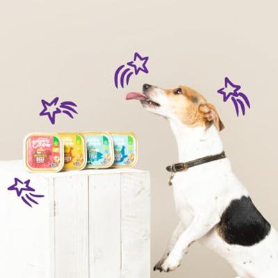 Edgard & Cooper hond Biologische Kalkoen kuipje 17 x 100gr