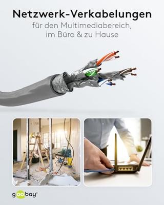 goobay Patchkabel RJ-45 S/FTP met Cat.6a goobay Patchkabel RJ-45 S/FTP met Cat.6a