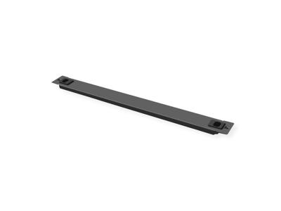 ROLINE 19 Blindplaat snap-in, 1 HE, zwart