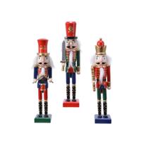 Nootkraker vuren l6b5h25 cm mlt a3 figuur Decoris - Decoris - thumbnail