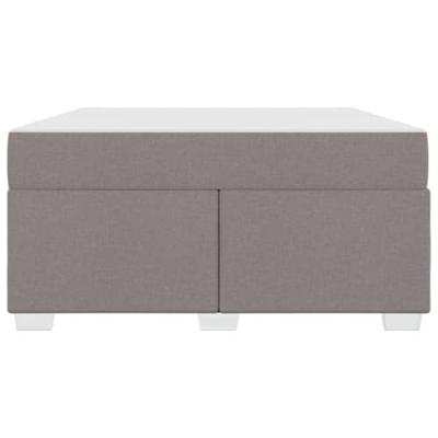 Bedframe Taupe 160 x 200 cm Stof