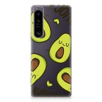 Sony Xperia 1 IV Telefoonhoesje met Naam Avocado Singing - thumbnail