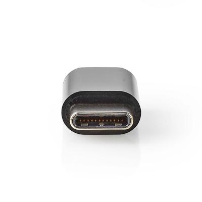Nedis CCGP60910BK Adapter Usb 2.0 Type-c Male - Micro B Female Zwart - thumbnail