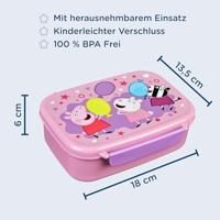 Undercover Peppa pig lunchbox met snackbakje - thumbnail