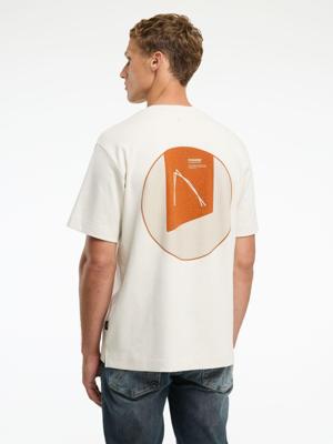 Chasin Knox Print T-shirts E11 - Off White