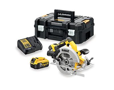 DeWalt DCS570P2 Accu Cirkelzaag 18V 5.0Ah XR Li-ion in T-Stak - thumbnail