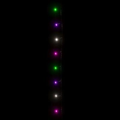 VidaXL Lichtslinger met 600 led&apos;s pastel meerkleurig 60 m pvc - thumbnail