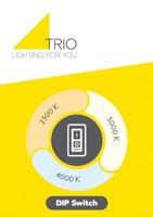 Trio PlafondlampBermejo vierkant antraciet - 630369242 - thumbnail