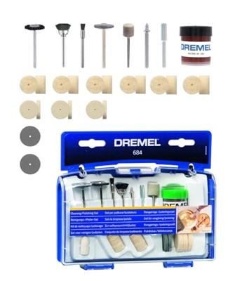 Dremel accessoires 20-delige set voor reinigen / polijsten (684) - 26150684JA - thumbnail