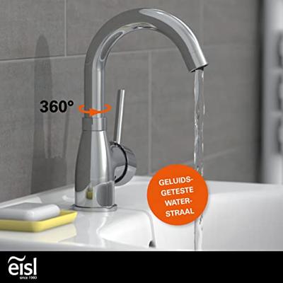 Eisl futura wastafelkraan - mengkraan - lage druk - chroom Eisl futura wastafelkraan - mengkraan - lage druk - chroom