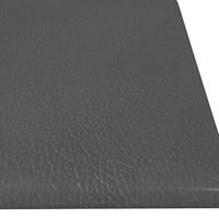 Wandpanelen 12 st 1,08 m 60x15 cm kunstleer grijs - thumbnail