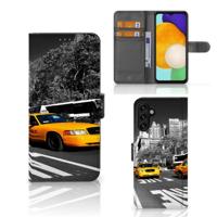 Samsung Galaxy A04s | Samsung Galaxy A13 5G | Flip Cover | New York Taxi - thumbnail