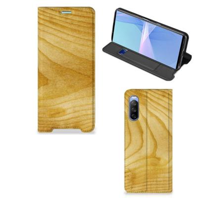 Sony Xperia 10 III Book | Wallet Case | Licht Hout