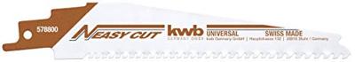 kwb 578800 Zaagzaagblad met Easy-Cut schacht, bruikbaar voor alle bouwmaterialen Zaagbladlengte 150 mm 1 stuk(s)