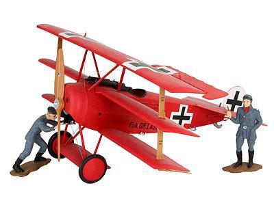 Revell 04744 Fokker DR.I Richthofen Vliegtuig (bouwpakket) 1:28 Revell 04744 Fokker DR.I Richthofen Vliegtuig (bouwpakket) 1:28