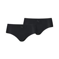 Puma Sport Hipster Naadloos 2-pack Zwart-XS - thumbnail