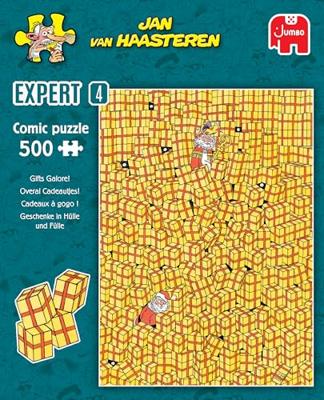 Jan Van Haasteren legpuzzel - expert 4 overal cadeautjes, 500st. Jan Van Haasteren legpuzzel - expert 4 overal cadeautjes, 500st.