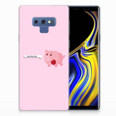 Samsung Galaxy Note 9 Telefoonhoesje met Naam Pig Mud Samsung Galaxy Note 9 Telefoonhoesje met Naam Pig Mud