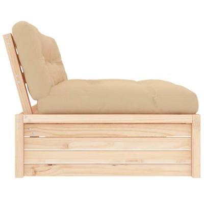 Middenbank 120x80 cm massief grenenhout