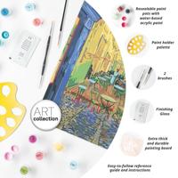 Ravensburger Creart schilderen op nummer - cafe terrace van gogh - thumbnail