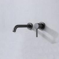 Wastafelkraan AquaSplash Iron Inbouw Gunmetal Aquasplash - thumbnail